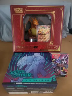 Pokemon Charizard ex Super Premium Collection, Journey Together ETB, Destined R… - Image 1