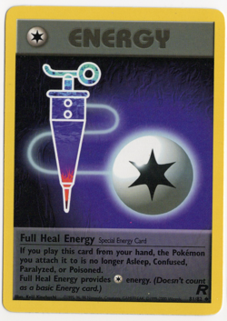 Full Heal Energy 81/82 Team Rocket Pokemon Card - Image 1
