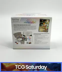 2025 POKEMON PRISMATIC EVOLUTIONS ELITE TRAINER BOX SEALED - Image 2