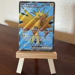 Pokemon Zapdos ex 192/165 Scarlet & Violet 151 Ultra Rare Holo 200HP - Image 1