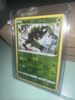 Pokemon TCG Zarude Rare Reverse Holo 16/72 Shining Fates Near Mint NM - Image 3