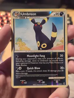 Pokemon TCG Umbreon 22/95 Reverse Holo Rare Call of Legends 2011 - Image 1