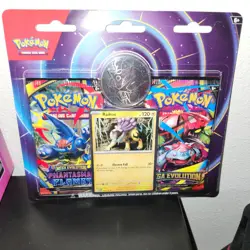 Pokemon TCG Phantasmal Flames, Mega Evolution 2 Pack Blister, Raikou - Image 1