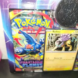 Pokemon TCG Phantasmal Flames, Mega Evolution 2 Pack Blister, Raikou - Image 4