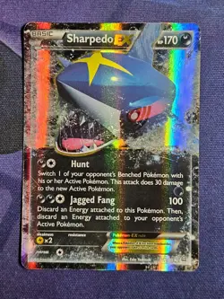 Pokemon Wailord EX 38/160 Sharpedo EX 91/160 XY Primal Clash 2-Card Lot English - Image 3