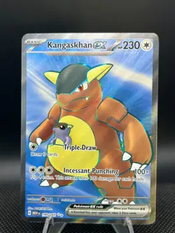 Holo Kangaskhan ex - 190/165 Ultra Rare Scarlet and Violet 151 Pokemon TCG - Image 1