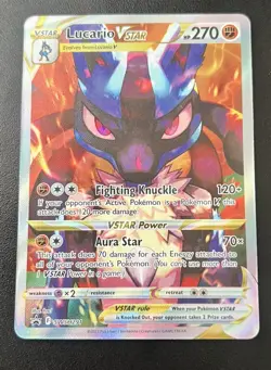 Lucario VSTAR SWSH291 Holo SWSD Sword & Shield Promo Pokemon - NM - Image 1