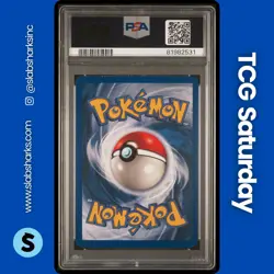 1999 POKEMON BASE SET SHADOWLESS #7/102 HITMONCHAN HOLO RARE PSA 7 - Image 2