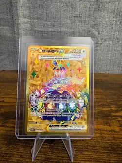 ENG Pokemon TCG – Terapagos EX (173/142) HYPER RARE NM/M Pack Fresh - Image 1