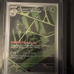 Pokemon TCG Team Rockets Spidops 187/182 Mint Condition - Image 1
