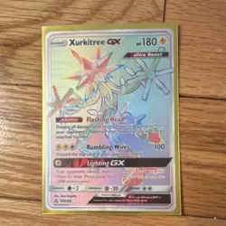 Pokemon Xurkitree GX Ultra Beast Full Art Secret Rare Holo SM-Ultra Prism 160/1… - Image 4