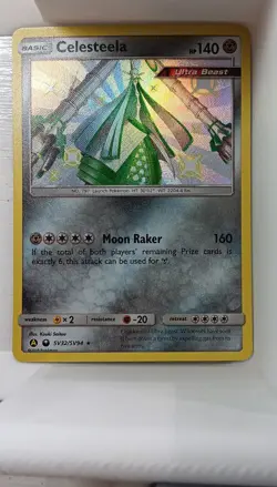 Pokemon Celesteela SV32/SV94 Hidden Fates Shiny Vault Holo 140 HP Ultra Beast - Image 1