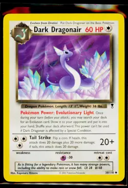 Pokemon TCG - Legendary Collection - Unlimited - Dark Dragonair 38/110 LP - Image 1