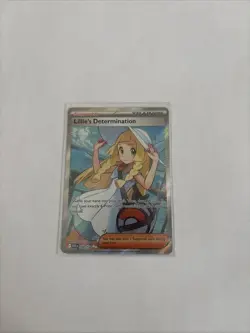Lillie’s Determination Ultra Rare 169/132 Pokemon Mega Evolution - Image 1