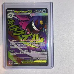 Pokemon TCG Mega Gengar EX 269/217 ASC Mega Evolution Foil 350 HP Psychic - Image 1