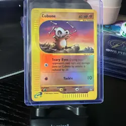 2002 Pokemon Aquapolis Cubone Reverse Holo 72/147 LP E-Reader Nintendo - Image 1