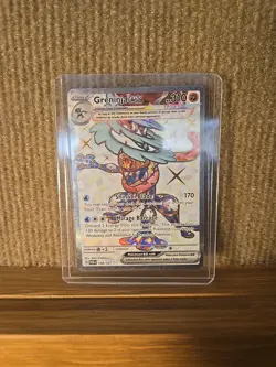 Pokemon TCG Twilight Masquerade Greninja EX 198/167 Ultra Rare - Image 1