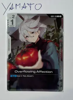 Gundam Card Game - Overflowing Affection promo GD01-118 - Image 1