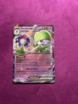 Gardevoir ex 086/198 Pokemon TCG Scarlet & Violet Double Rare Holo LP - Image 1