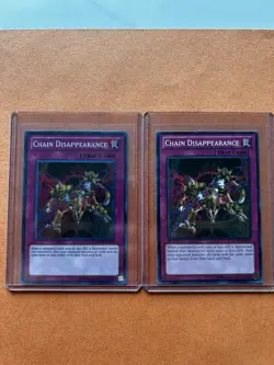 Konami Yu-Gi-Oh! Chain Disappearance Trap Cards Lot TU06 LCYW 1st Edition - 2 - Image 2