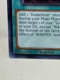 WANTED: Seeker of Sinful Spoils RA03-EN074 Super Rare NM 1st Edition Yugioh TCG - Image 3
