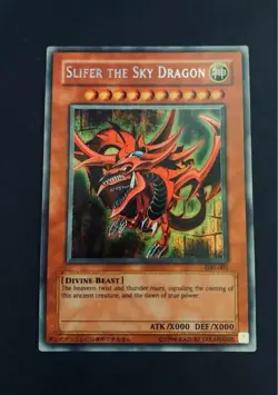 Slifer the Sky Dragon (Secret Rare) GBI-001,002,003 Yu-Gi-Oh! NM - Image 2