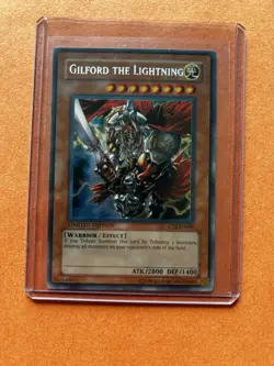 Yugioh Konami Gilford the Lightning CT2-EN001 Secret Rare Limited Edition - Image 3
