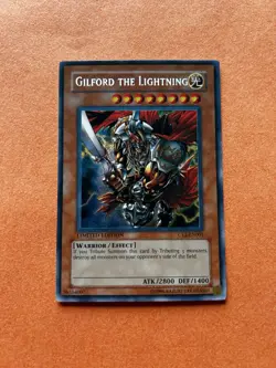 Yugioh Konami Gilford the Lightning CT2-EN001 Secret Rare Limited Edition - Image 4