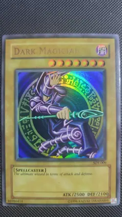 Yugioh Dark Magician SYK-006 Blue Eyes White Dragon SDK-001 Unlimited Holo Set - Image 2