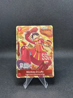 Monkey.D.Luffy (Bandai Card Games Fest 24-25) P-080 One Piece Promotion Cards... - Image 1