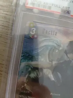 2019 Final Fantasy Trading Card Game: Opus 12 Collection Noctis PSA 10 - Image 3
