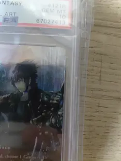 2019 Final Fantasy Trading Card Game: Opus 12 Collection Noctis PSA 10 - Image 4