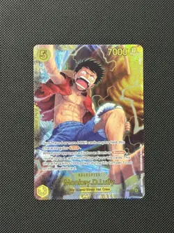 Monkey D. Luffy SEC (OP15-119) - One Piece Adventure on Kami’s Island - NM - Image 1