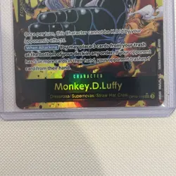 One Piece MONKEY.D.LUFFY Gear 4 sec Alt Art OP10-118 Parallel English Luffy NM - Image 5
