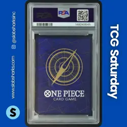 2026 ONE PIECE COLLEGIATE BASKETBALL: US VOYAGE #P-055 MONKEY D. LUFFY PSA 10 - Image 2