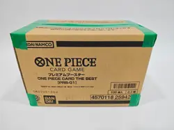 2024 One Piece PRB-01 Premium Booster "THE BEST" SEALED CASE (10 BOOSTERS) - Image 1
