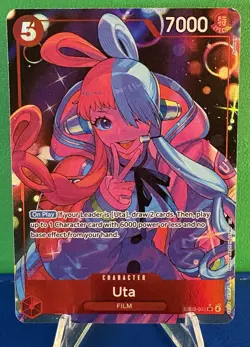 Uta SR - EB03-003 (Alt Art) - Extra Booster: One Piece Heroines - Near Mint - Image 1