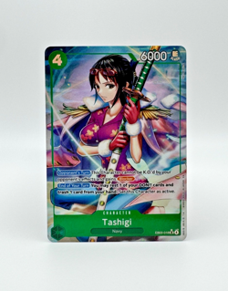 One Piece - Tashigi EB03-018 (SR) Alt Art Heroines Edition English - Image 1
