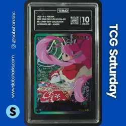 2025 ONE PIECE ANIME 25TH COLLECTION JP #OP06-021 PERONA ALT ART LEADER TAG 10 - Image 1