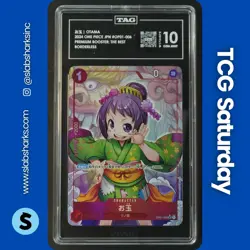 2024 ONE PIECE JP THE BEST #OP01-006 OTAMA FULL ART TAG 10 - Image 1