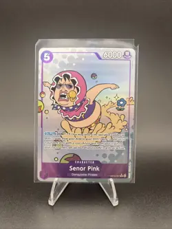 One Piece TCG Senor Pink OP10-067 Rare Alternative Art Royal Blood English NM - Image 1
