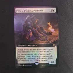 White Plume Adventurer - Extended Foil - NM - Battle for Baldur's Gate - MTG - Image 1