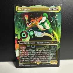 MTG: Magic Secret Lair x Sonic Hedgehog: Friends and Foes (FOIL) Set of 8 - Image 5
