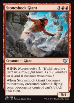 1x Stoneshock Giant MTG Commander 2015 NM Magic Regular - Image 1