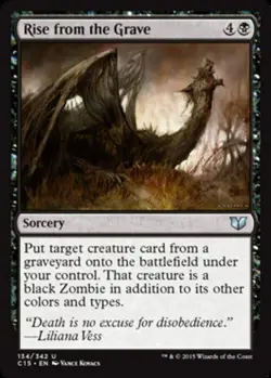 1x Rise from the Grave MTG Commander 2015 NM Magic Regular - Image 1