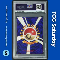 1998 POKEMON JP GYM BOOSTER 1 LEADERS STADIUM #107 ROCKETS HITMONCHAN HOLO PSA 9 - Image 2