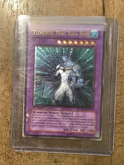 Elemental Hero Aqua Neos POTD-EN031 1st Edition Ultimate Rare (MP) - Image 1