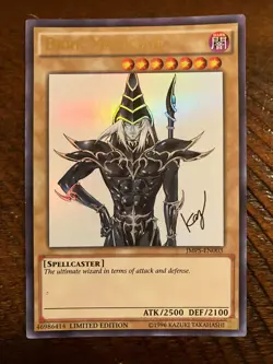 Yugioh Dark Magician Ultra Rare JUMP - Image 3