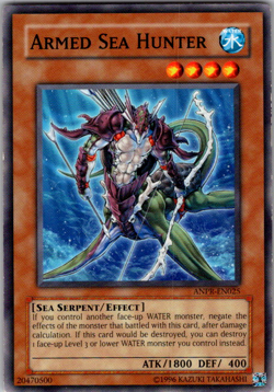 Armed Sea Hunter - ANPR-EN025 - NM/LP - Common - Unlimited - Yugioh - Image 1