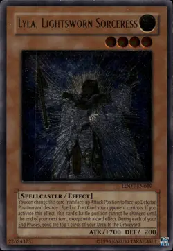 Lyla, Lightsworn Sorceress Unl NA Ed Non Reprint Ultimate LODT-EN019 Yu-Gi-Oh! - Image 1
